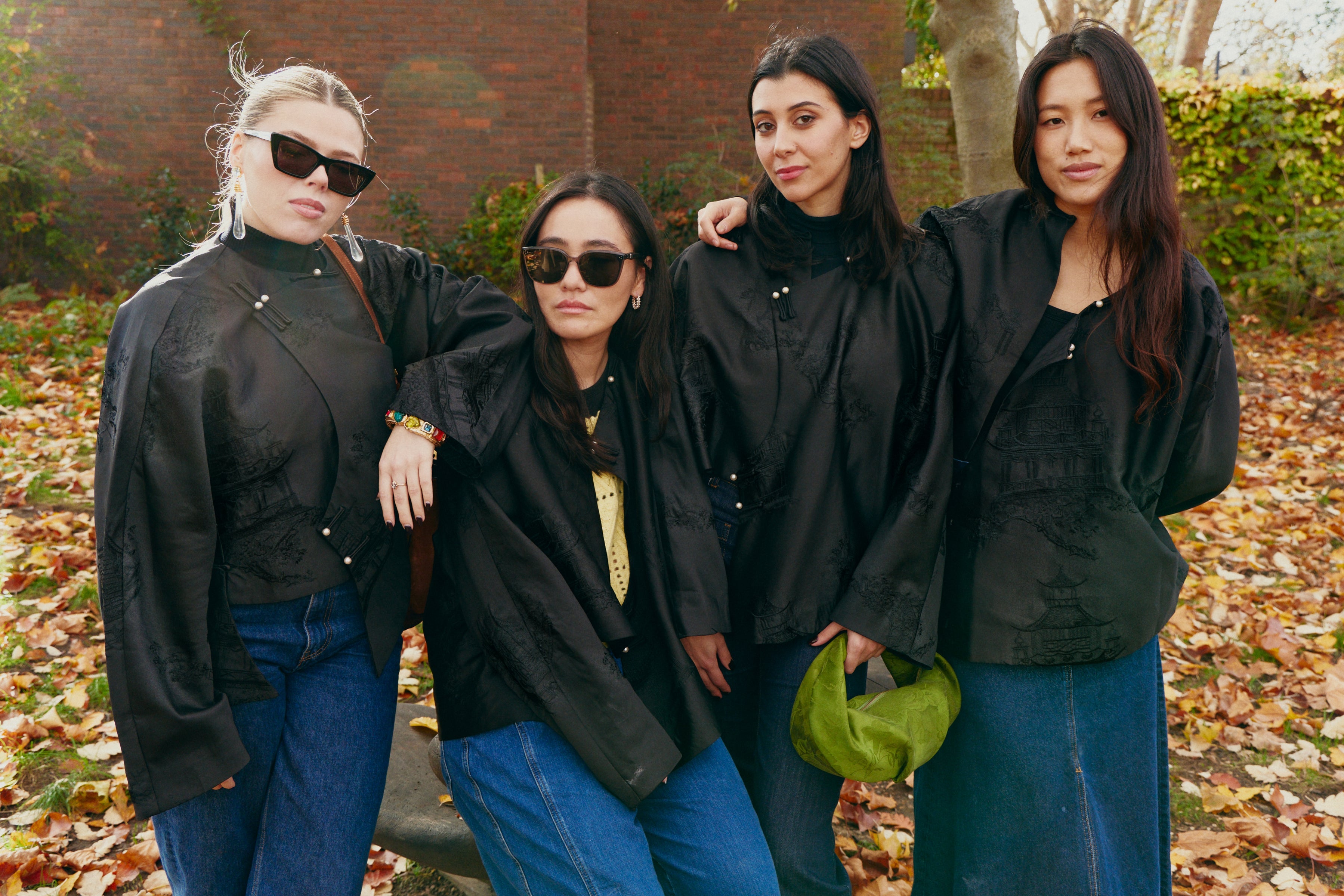 Behind the collection