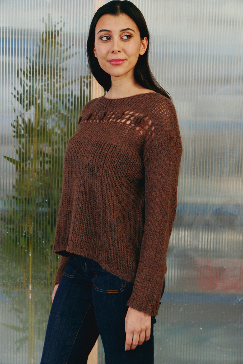 Chrysanthemum Mohair Jumper