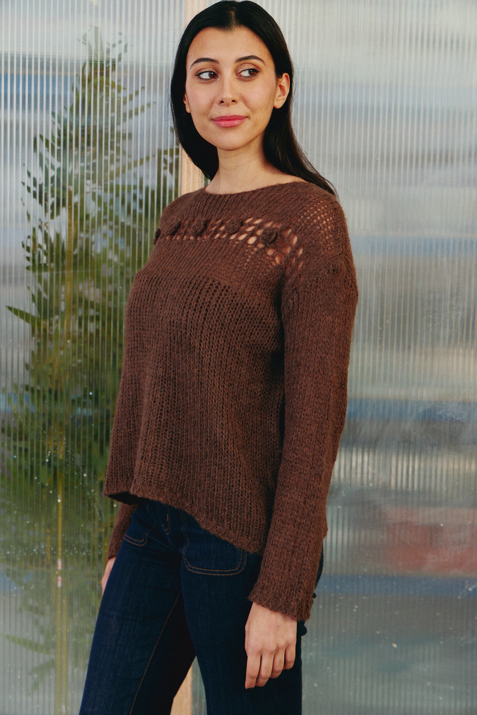 Chrysanthemum Mohair Jumper