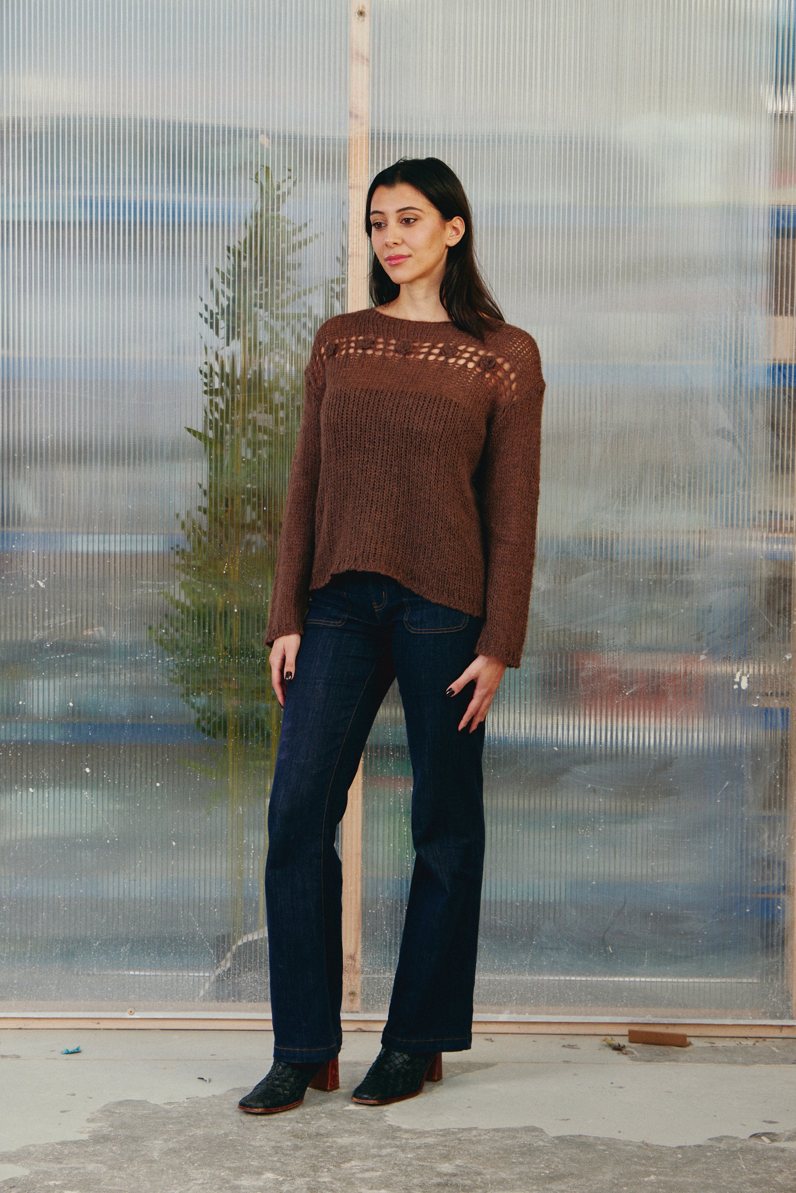 Chrysanthemum Mohair Jumper