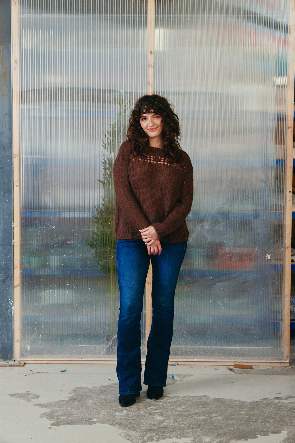 Chrysanthemum Mohair Jumper