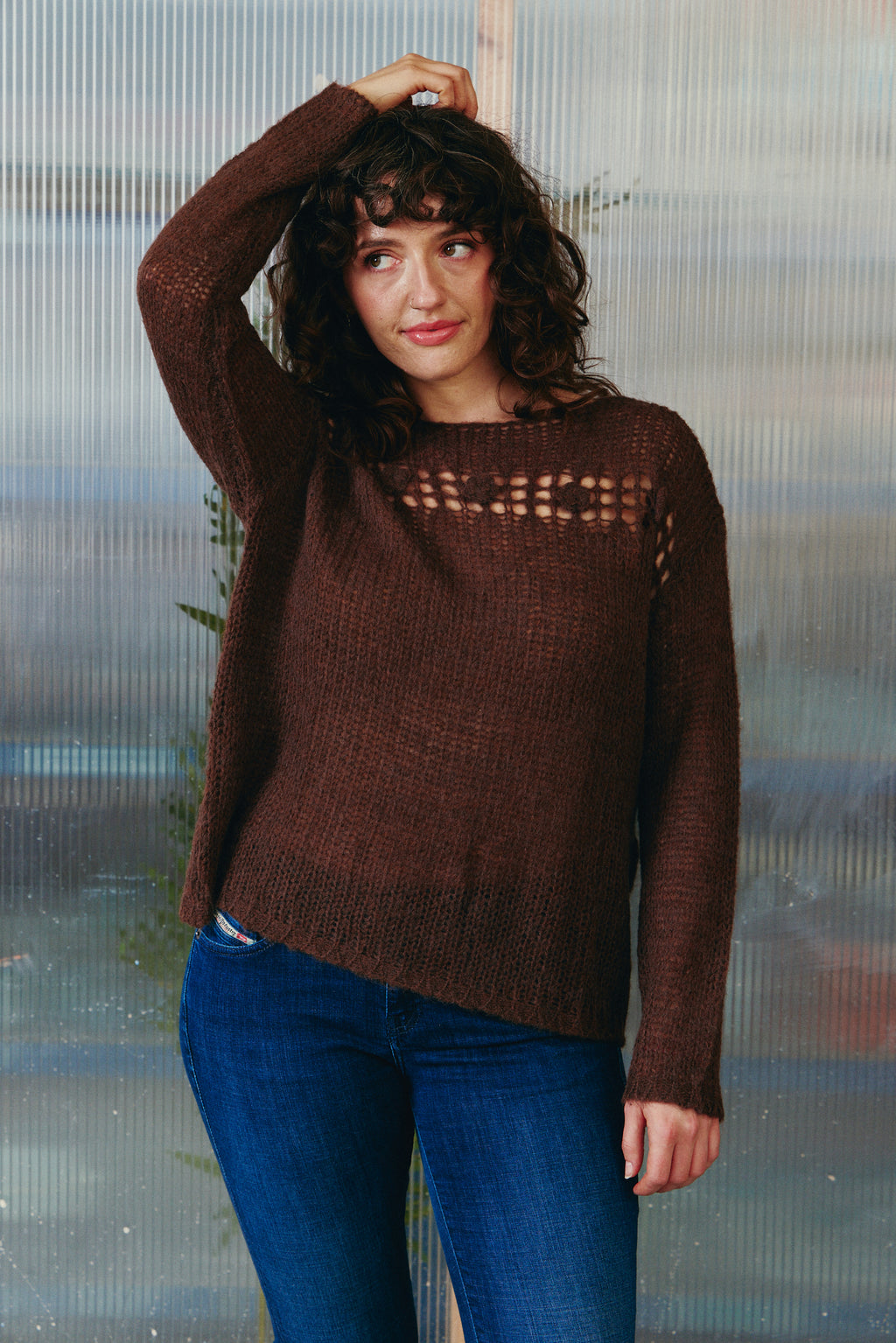 Chrysanthemum Mohair Jumper