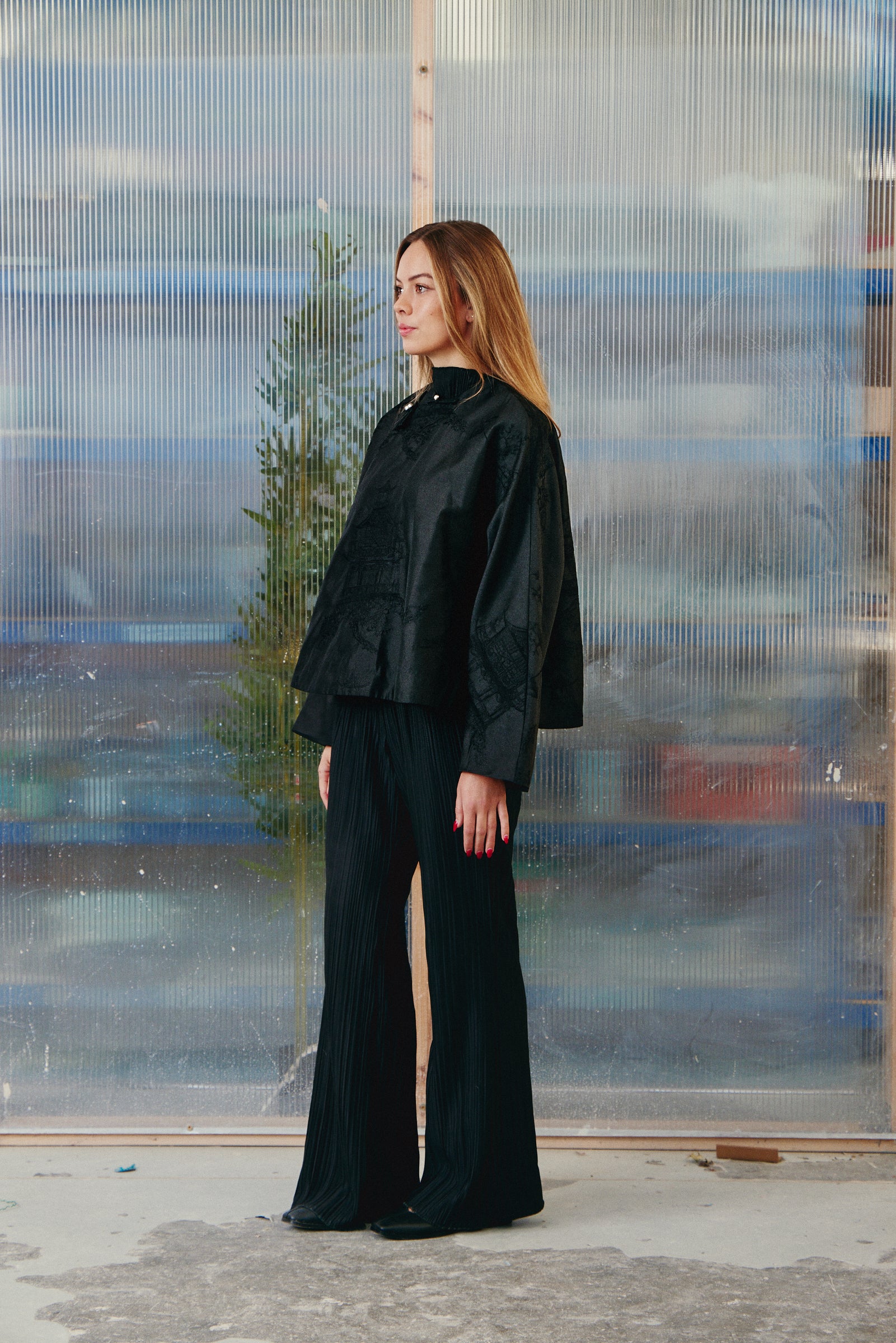 Asymmetric Pavilion Jacket