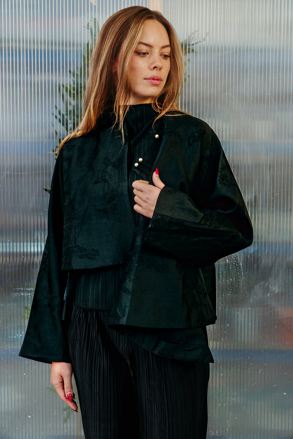 Asymmetric Pavilion Jacket