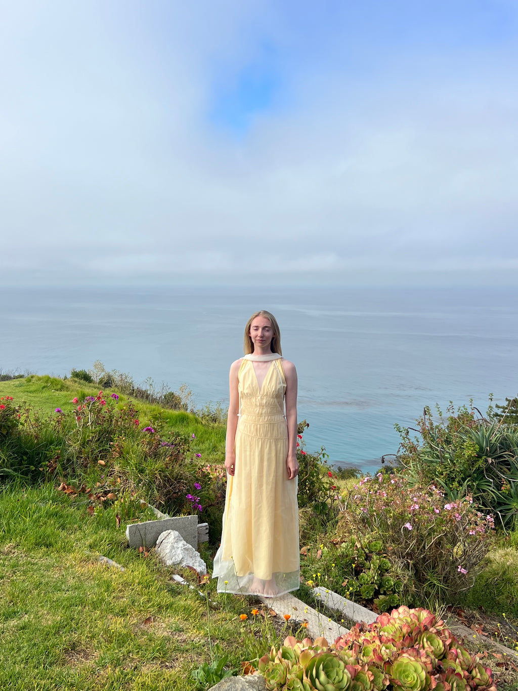 Afloat Silk Organza Dress