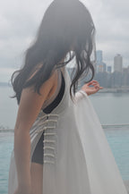 PRE-ORDER Adrift Silk Fringe Maxi Scarf