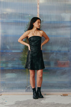 Peony Amber Silk Skirt