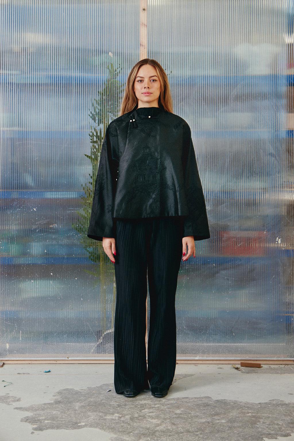 Asymmetric Pavilion Jacket